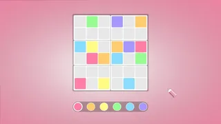 Скриншот 1 к игре 🟥🟧🟨[SUDOKOLORFUL]🟩🟦🟪