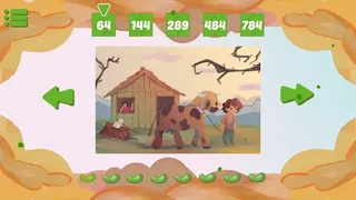 Скриншот 1 к игре Jigsaw Puzzle - Jack and the Beanstalk