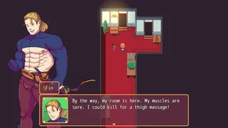 Скриншот 3 к игре Burning Horns: A Bara Isekai JRPG