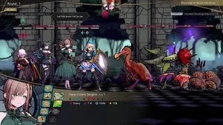 Скриншот 2 к игре LitGirls: Bookbound Dungeons