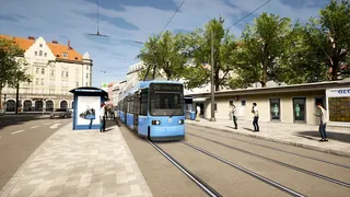 Скриншот 2 к игре TramSim Munich - The Tram Simulator