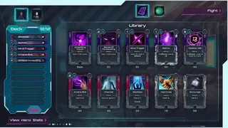 Скриншот 5 к игре Metroplex Zero: Sci-Fi Card Battler