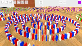 Скриншот 2 к игре Domino Effect: Build and Topple
