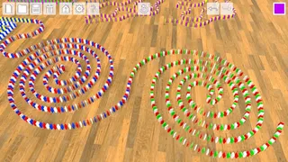 Скриншот 3 к игре Domino Effect: Build and Topple