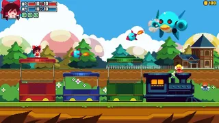 Скриншот 4 к игре 東方銀夜祭 ~ Freedom Train