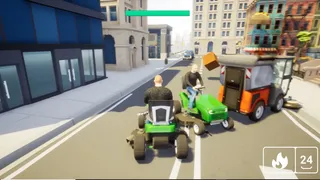 Скриншот 3 к игре Lawnmower Game: Battle