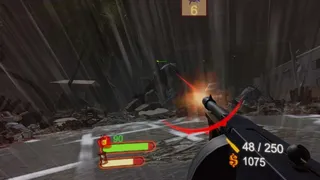 Скриншот 1 к игре Sharknado VR (Arcade Edition)