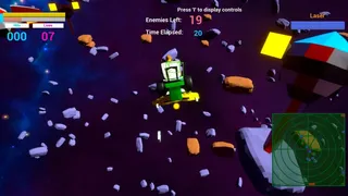 Скриншот 4 к игре Lawnmower Game: Space Fight
