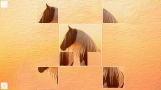 Скриншот 1 к игре Puzzle Art: Horses