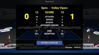 Скриншот 7 к игре Spikair Volleyball