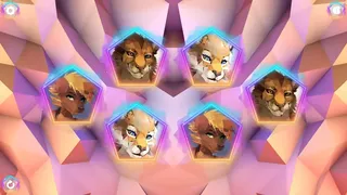Скриншот 2 к игре Poly Memory: Furries