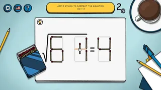 Скриншот 4 к игре Math+Sticks - Coffee Break Club