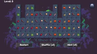 Скриншот 3 к игре Spooky Mahjong