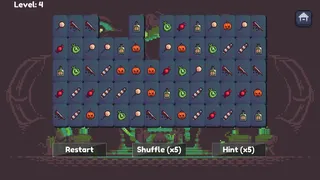 Скриншот 4 к игре Spooky Mahjong
