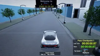 Скриншот 4 к игре Maze Workout - Urban Lost Solo Car Racer