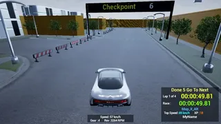 Скриншот 5 к игре Maze Workout - Urban Lost Solo Car Racer