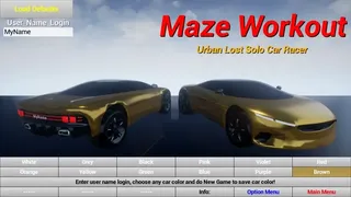Скриншот 7 к игре Maze Workout - Urban Lost Solo Car Racer