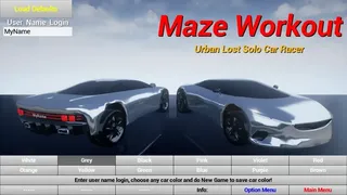 Скриншот 8 к игре Maze Workout - Urban Lost Solo Car Racer