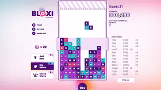 Скриншот 1 к игре Bloxi: The Word Game