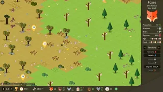 Скриншот 1 к игре Territory: Animals Genetic Strategy
