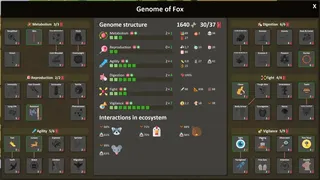 Скриншот 2 к игре Territory: Animals Genetic Strategy