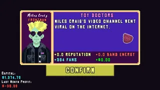 Скриншот 2 к игре Rock Star Manager