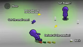 Скриншот 1 к игре Pixel Game Maker Series Biggerman.io