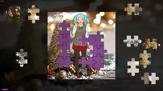 Скриншот 1 к игре Anime Jigsaw Girls - Christmas