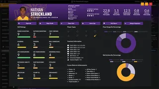 Скриншот 3 к игре Draft Day Sports: Pro Basketball 2022