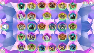 Скриншот 1 к игре Poly Memory: Cats