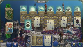 Скриншот 1 к игре Jewel Match Atlantis Solitaire 3 - Collector's Edition