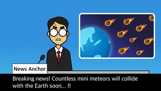 Скриншот 1 к игре Meteor Volleyball!