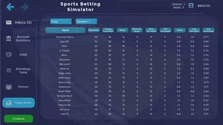 Скриншот 4 к игре Sports Betting Simulator