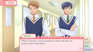 Скриншот 2 к игре My Nemesis and Hero - Slice of Life Boys Love (BL) Visual Novel
