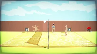 Скриншот 4 к игре Retired Men's Nude Beach Volleyball League