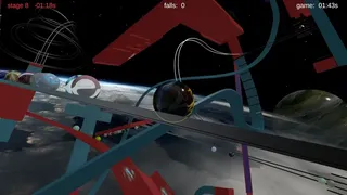 Скриншот 1 к игре Ballrun 3D Marble Maze Speedrun