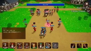 Скриншот 3 к игре Defensive War -SEALED GOLEM-