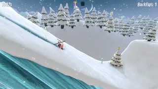 Скриншот 6 к игре Santa's Slippery Slope (Ski Stunts)