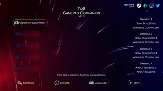 Скриншот 1 к игре ToS Gamepad Companion