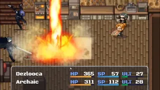 Скриншот 3 к игре Dezlooca Anthology - Retro Rpg: Rise of the One Winged Phoenix