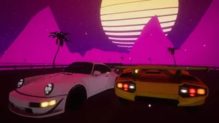 Скриншот 2 к игре RetroDrift: Retrowave Online Road