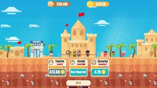 Скриншот 1 к игре Idle Sand Castle