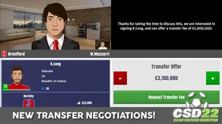 Скриншот 6 к игре Club Soccer Director 2022