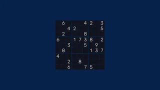 Скриншот 1 к игре Sudoku Minimalist Infinite
