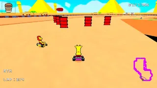 Скриншот 2 к игре Retro Kart Rush