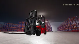 Скриншот 3 к игре Warehouse Simulator: Forklift Driver