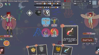 Скриншот 1 к игре 东方魔法书学院 touhou magic book academy