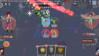 Скриншот 2 к игре 东方魔法书学院 touhou magic book academy