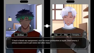 Скриншот 4 к игре Mixed Feelings: While You Were Away - Boys Love (BL) Visual Novel
