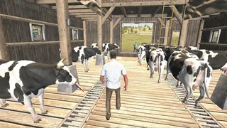 Скриншот 3 к игре Directly Drink Milk from Cow　【直に牛乳を飲め】